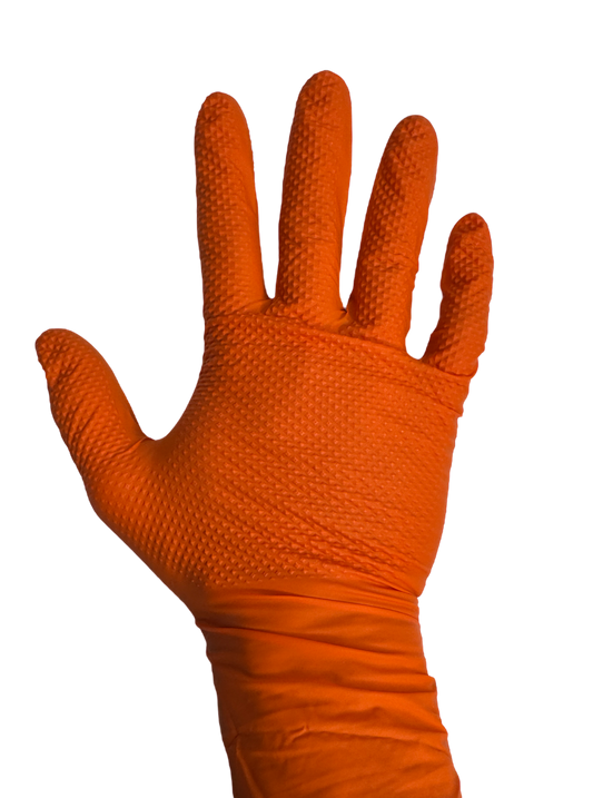 50 Count Diamond Grip Nitrile Gloves